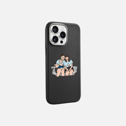 iPhone皮紋手機殼