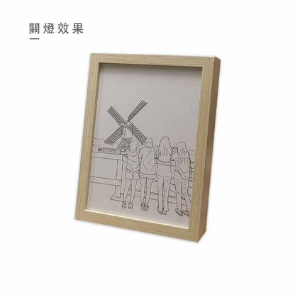 光影燈光畫